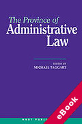 Cover of The Province of Administrative Law (eBook)
