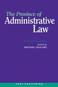 Cover of The Province of Administrative Law