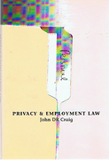Cover of Privacy and Employment Law