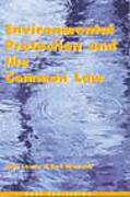 Cover of Environmental Protection and the Common Law