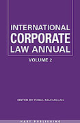 Cover of International Corporate Law: Volume 2