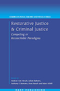 Cover of Restorative Justice and Criminal Justice