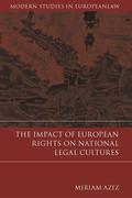 Cover of The Impact of European Rights on National Legal Cultures