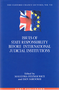 Cover of Issues of State Responsibility Before International Judicial Institutions