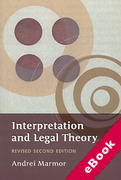 Cover of Interpretation and Legal Theory 2nd ed (eBook)