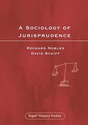 Cover of A Sociology of Jurisprudence