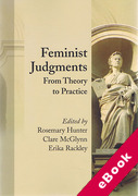 Cover of Feminist Judgments: From Theory to Practice (eBook)