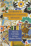 Cover of Europe's Constitutional Mosaic