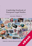 Cover of Cambridge Yearbook of European Legal Studies, Vol 13, 2010-2011 (eBook)