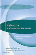 Cover of Networks as Connected Contracts: Edited with an Introduction by Hugh Collins