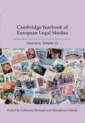 Cover of Cambridge Yearbook of European Legal Studies, Vol 13, 2010-2011