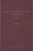 Cover of Studies in the History of Tax Law: Volume 5