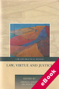 Cover of Law, Virtue and Justice (eBook)