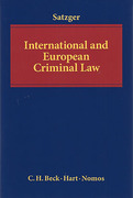 Cover of International and European Criminal Law
