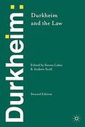 Cover of Durkheim and the Law
