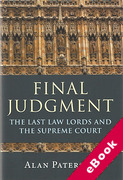 Cover of Final Judgment: The Last Law Lords and the Supreme Court (eBook)