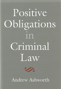 Cover of Positive Obligations in Criminal Law