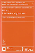 Cover of EU and Investment Agreements: Open Questions and Remaining Challenges
