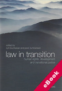 Cover of Law in Transition: Human Rights, Development and Transitional Justice (eBook)