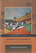 Cover of Shared Authority: Courts and Legislatures in Legal Theory