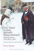Cover of The New Public Benefit Requirement: Making Sense of Charity Law?