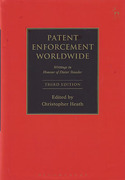 Cover of Patent Enforcement Worldwide: Writings in Honour of Dieter Stauder