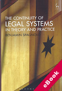 Cover of The Continuity of Legal Systems in Theory and Practice (eBook)