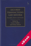 Cover of Secured Transactions Law Reform: Principles, Policies and Practice (eBook)