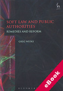 Cover of Soft Law and Public Authorities: Remedies and Reform (eBook)