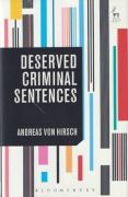 Cover of Deserved Criminal Sentences