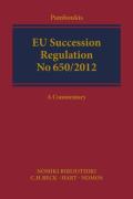Cover of EU Succession Regulation No 650/2012: A Commentary