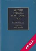 Cover of British Overseas Territories Law (eBook)