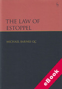 Cover of The Law of Estoppel (eBook)