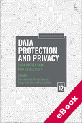 Cover of Data Protection and Privacy: Data Protection and Democracy (eBook)