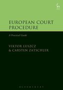 Cover of European Court Procedure: A Practical Guide