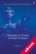 Cover of Principles of Chinese Criminal Procedure (eBook)
