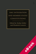 Cover of EMU Integration and Member States&#8217; Constitutions (eBook)