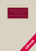 Cover of Treatment of Foreign Law in Asia (eBook)