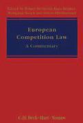 Cover of European Competition Law: A Commentary