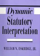 Cover of Dynamic Statutory Interpretation