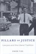 Cover of Pillars of Justice: Lawyers and the Liberal Tradition