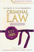 Cover of Key Cases: Criminal Law 2009 - 2010