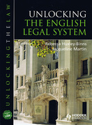 Cover of Unlocking the English Legal System
