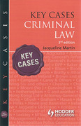 Cover of Key Cases: Criminal Law 