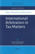 Cover of International Arbitration in Tax Matters