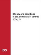 Cover of IDS: Pay and Conditions in Call and Contact Centres 2014/15