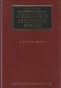 Cover of The Law and Practice Relating to Appeals from Arbitration Awards. 1st edition