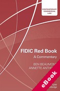 Cover of FIDIC Red Book: A Commentary (eBook)