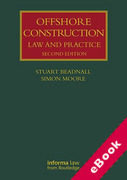 Cover of Offshore Construction: Law and Practice (eBook)