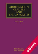 Cover of Arbitration Clauses and Third Parties (eBook)